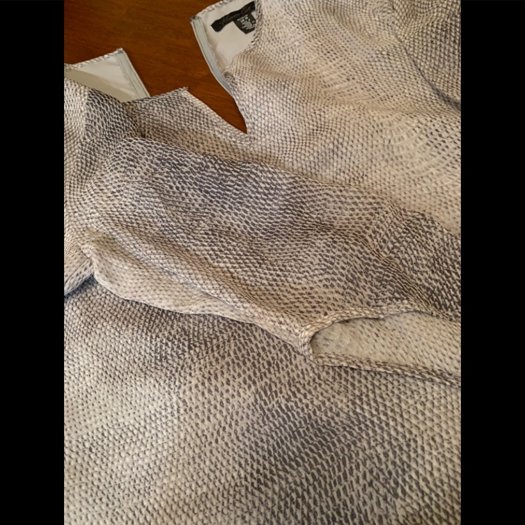 Gorgeous 100% Silk Midi Dress, Like New.Size M.Soft And Silky,Excellent Quality